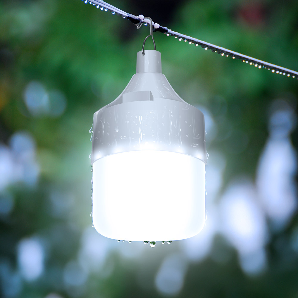 Coms 10W 충전식 고리형 LED 램프 아웃도어 캠핑 작업등