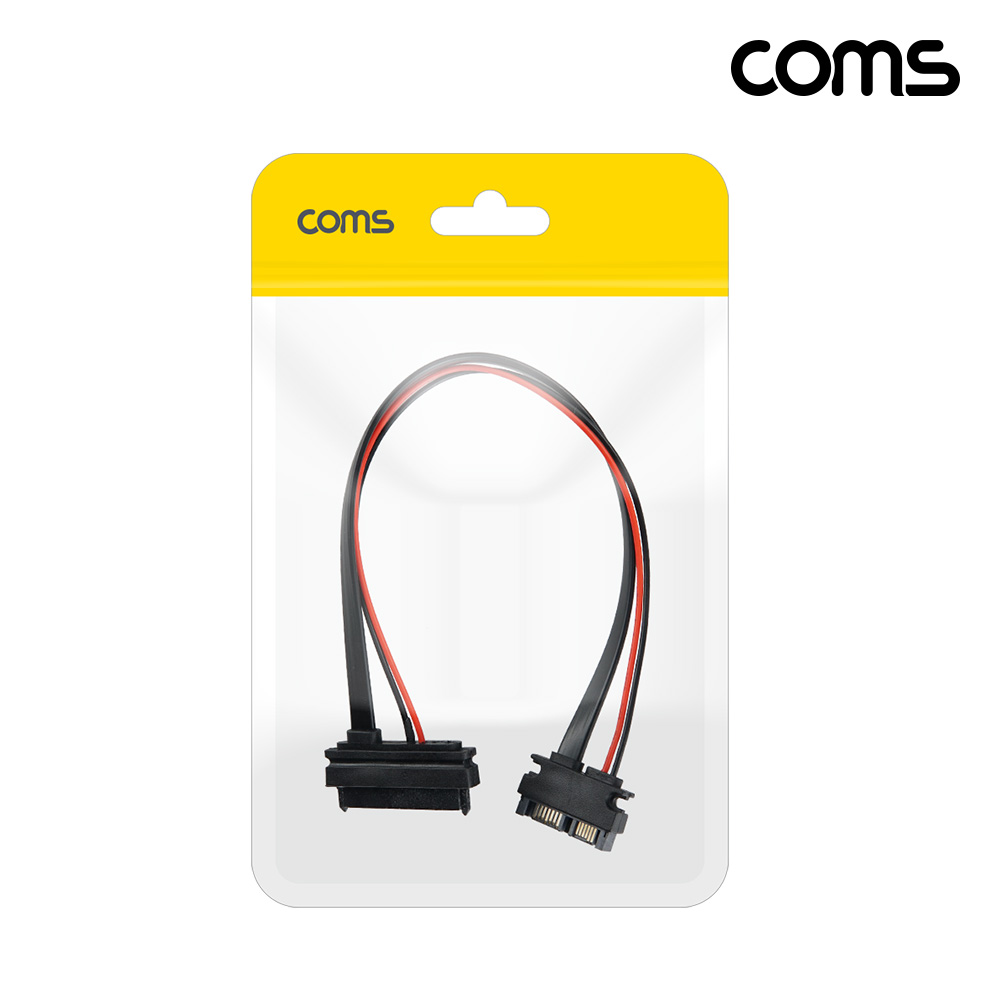 Coms SATA to Slimline SATA 케이블 SATA 22p 13p 데이터 전원 30cm