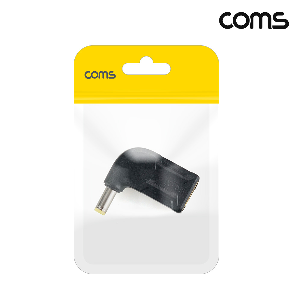 Coms XT60 변환 젠더 DC 외경 5.5 내경 2.5 꺾임 SC100