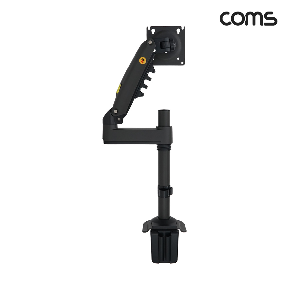 Coms 싱글 모니터암 17-30 모니터 2~9kg 가스실린더 방식