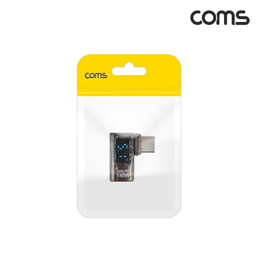 Coms USB C타입 연장 젠더 MF 140W PD 고속충전 디스플레이 전압