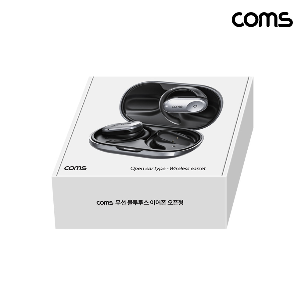 Coms 오픈형 이어후크 블루투스 무선 이어폰