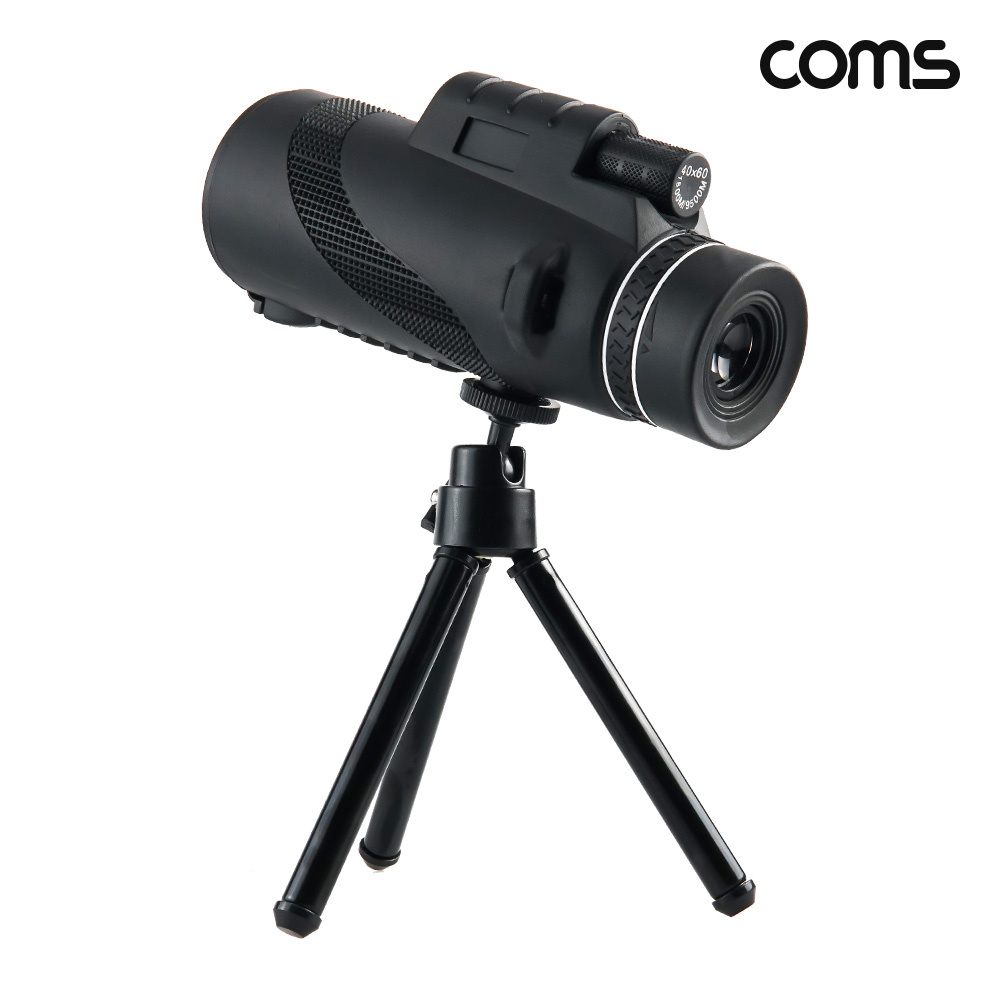 Coms 관측경 40배율 60mm 단망경, 모노큘러 망원경 뮤지컬콘서트 야구장