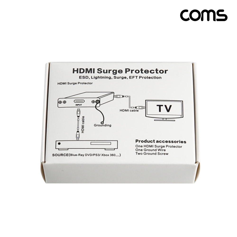 Coms HDMI 서지 프로젝터 보호기 낙뢰 ESD 정전기 방지