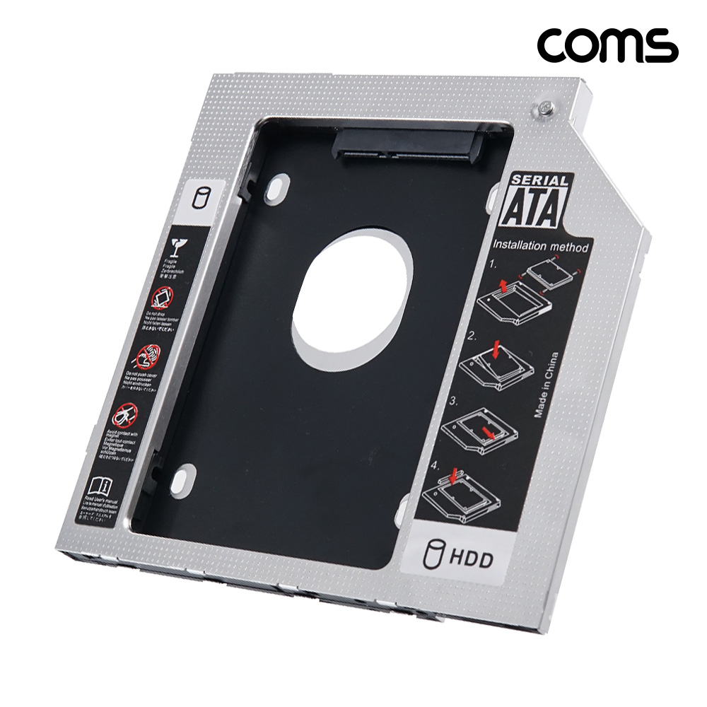 Coms 노트북 멀티부스트 9.5mm HDD SSD 추가