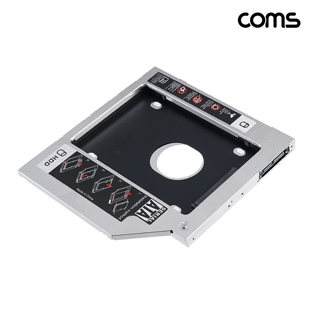 Coms 노트북 멀티부스트 9.5mm HDD SSD 추가