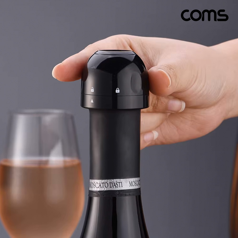 Coms 와인스토퍼 샴페인 마개