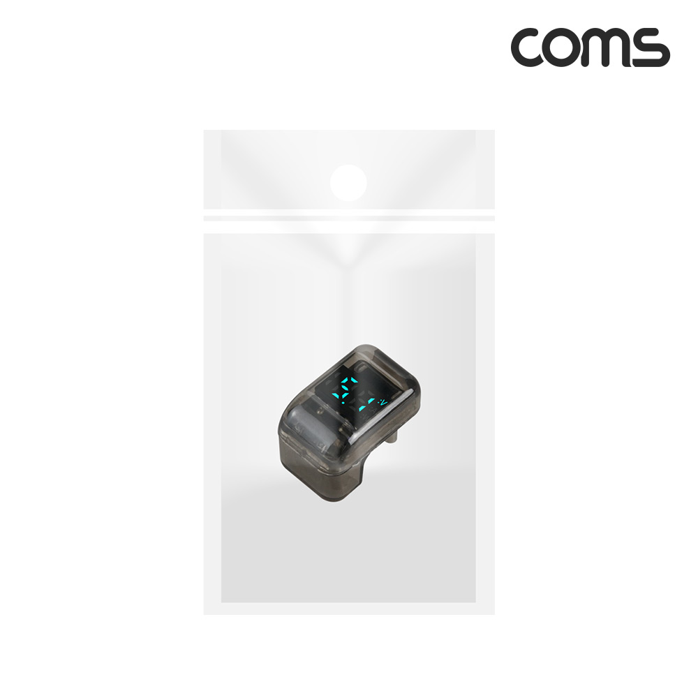 Coms USB C타입 연장젠더 MF 140W PD 고속충전 디스플레이 전압 꺾임 U자