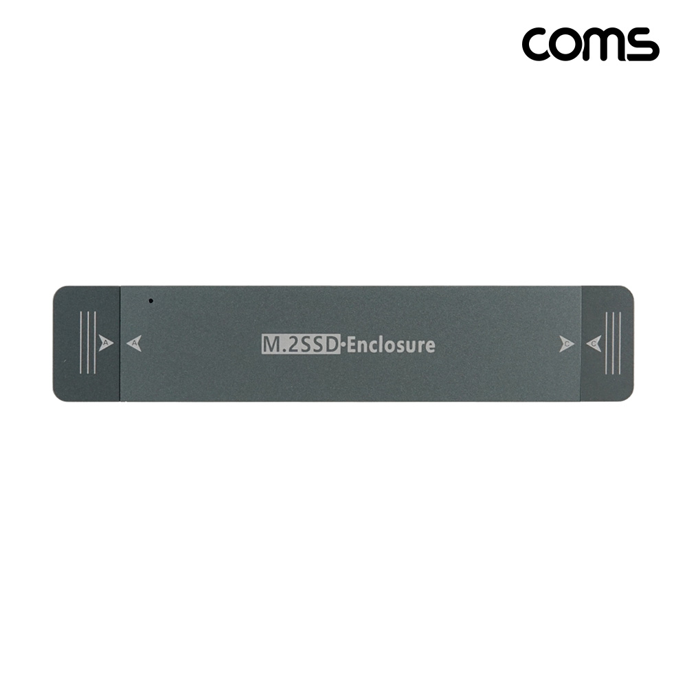 Coms M.2 SSD 외장케이스 C타입 + A타입 NVMe SATA NGFF 호환