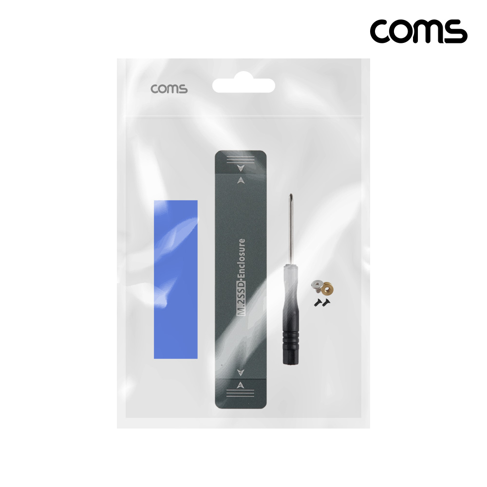 Coms M.2 SSD 외장케이스 C타입 + A타입 NVMe SATA NGFF 호환