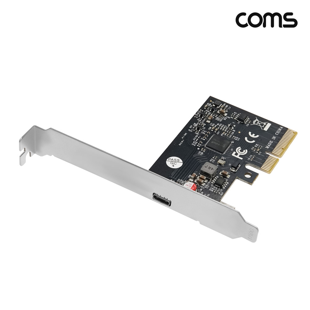 Coms PCIe x4 USB3.2 GEN2x2 연장 카드 20Gbps ASM3242