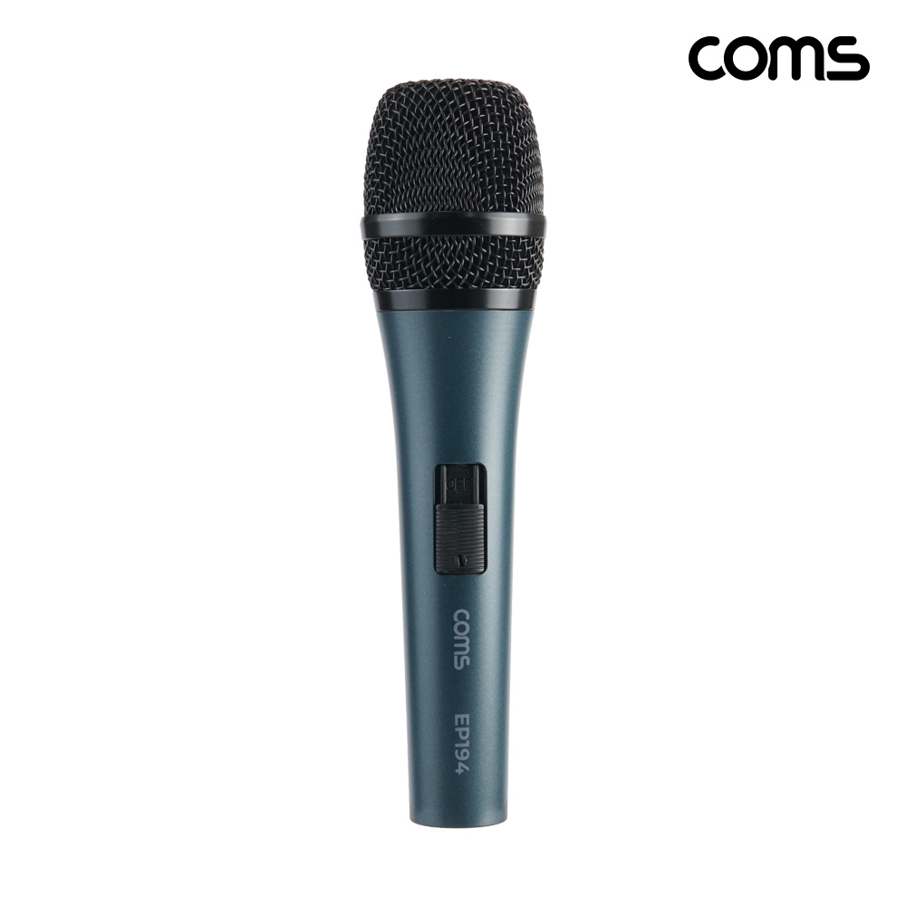 Coms 고감도 다이나믹 유선 마이크 6.3mm 5M