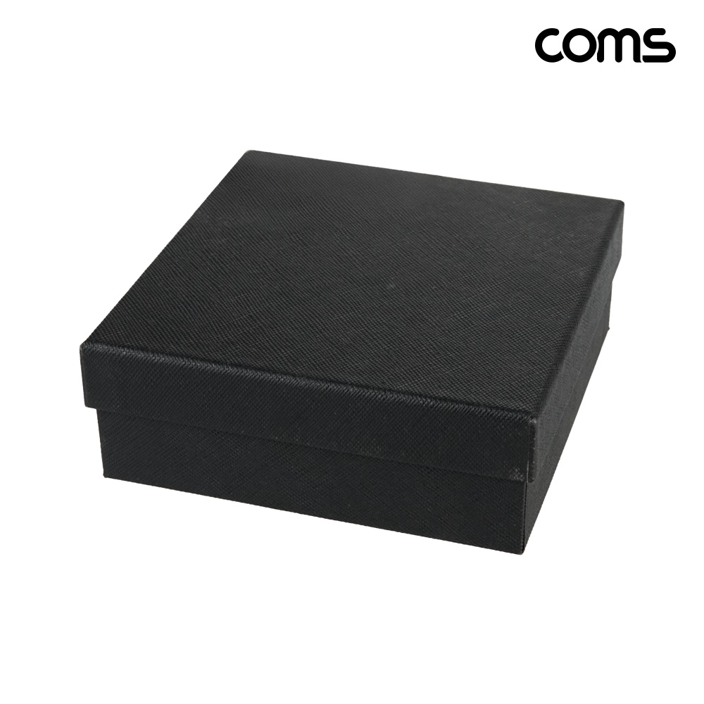 Coms 핀버클 가죽 벨트 Black