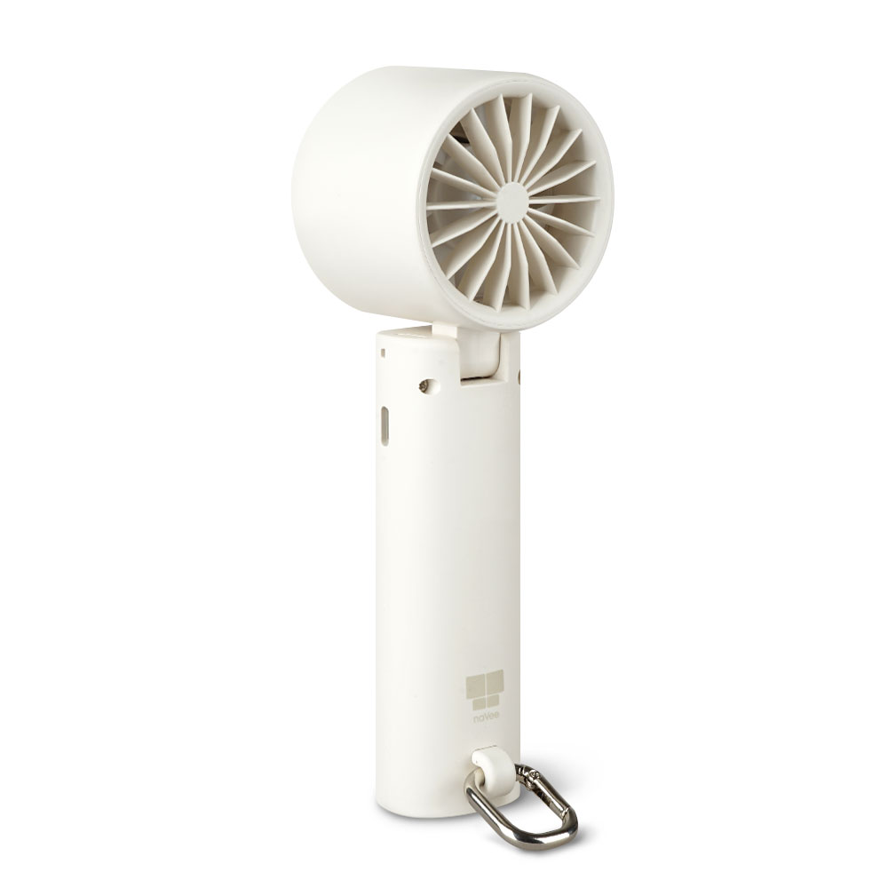 Coms 손선풍기 NV217-ACF30 냉각 접이식 100단 LED정보창 3000mAh