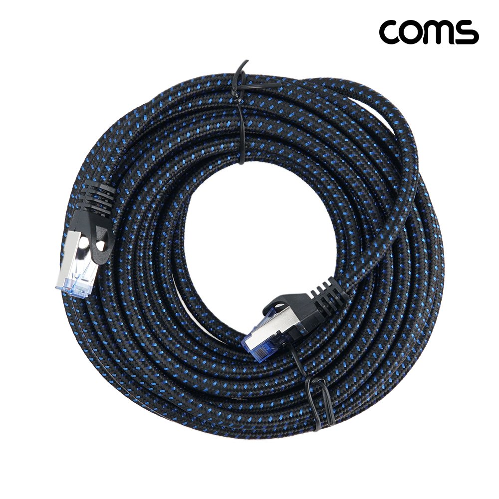 Coms CAT8 SSTP 랜케이블 10M 40기가비트