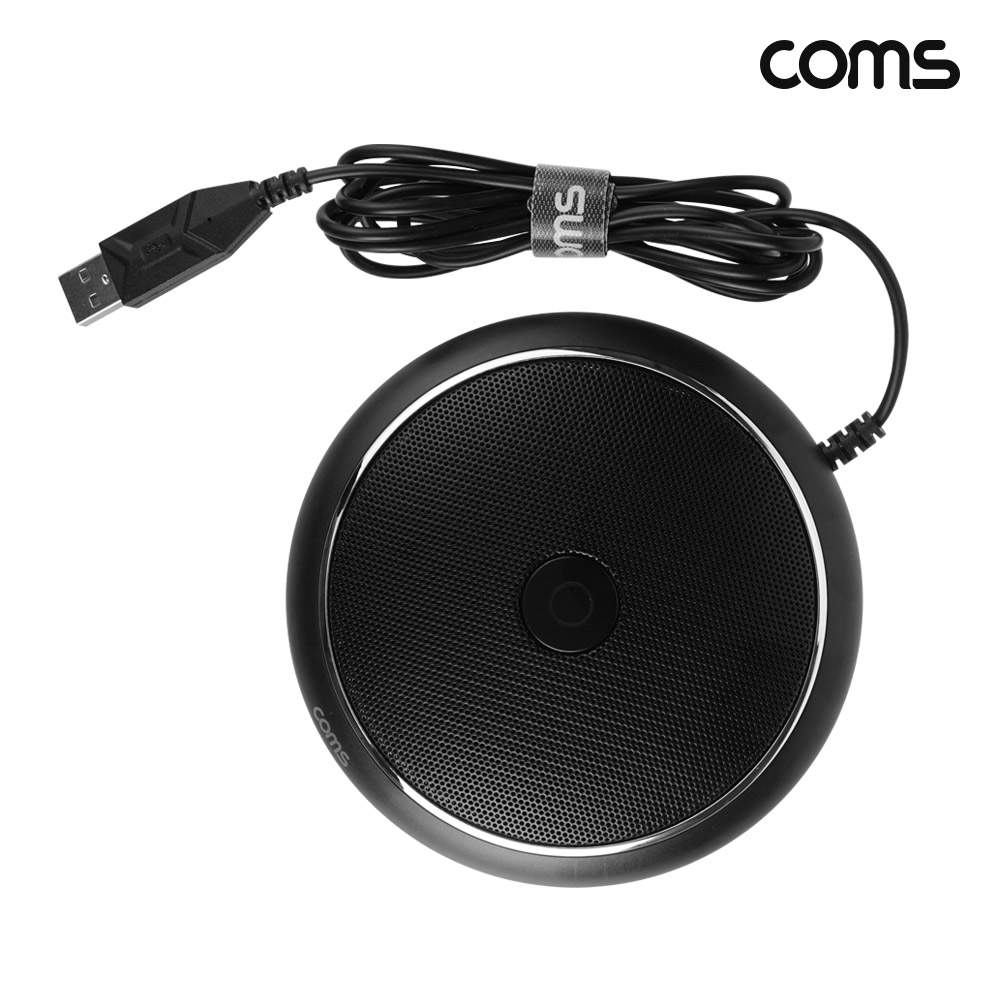 Coms USB 컨퍼런스 마이크 원형 전방향 콘덴서 회의용