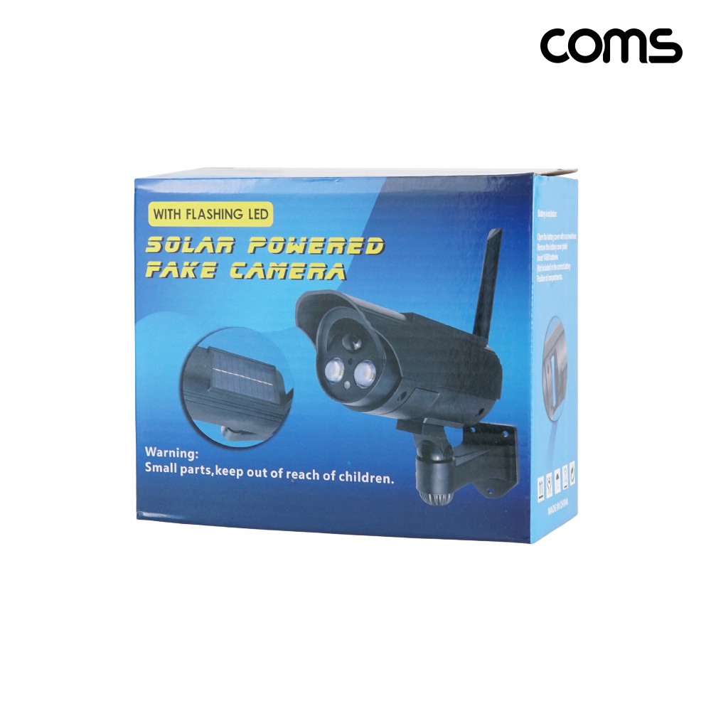 Coms 모형 CCTV 카메라 태양광 전원
