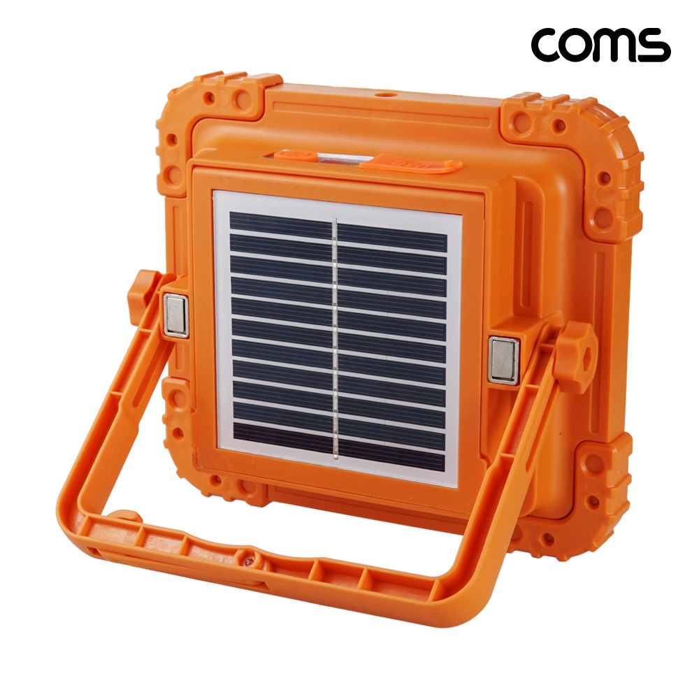 Coms 태양광 LED 랜턴 캠핑 낚시