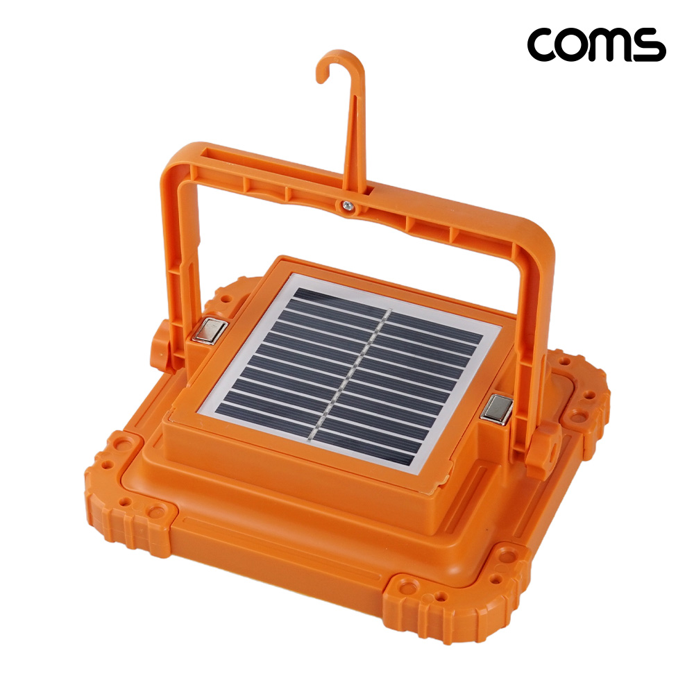 Coms 태양광 LED 랜턴 캠핑 낚시