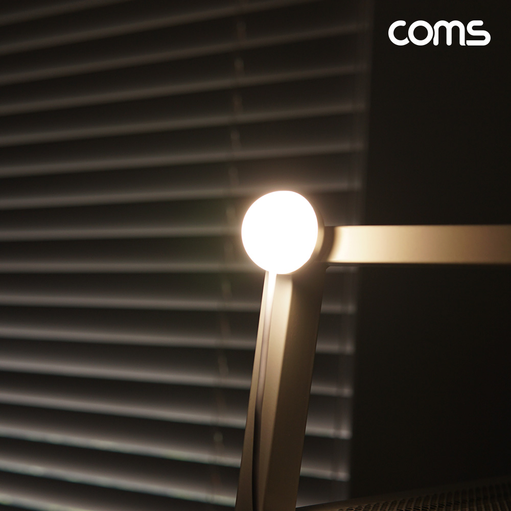 Coms 전구형 USB LED 램프 라이트 자석 리모컨