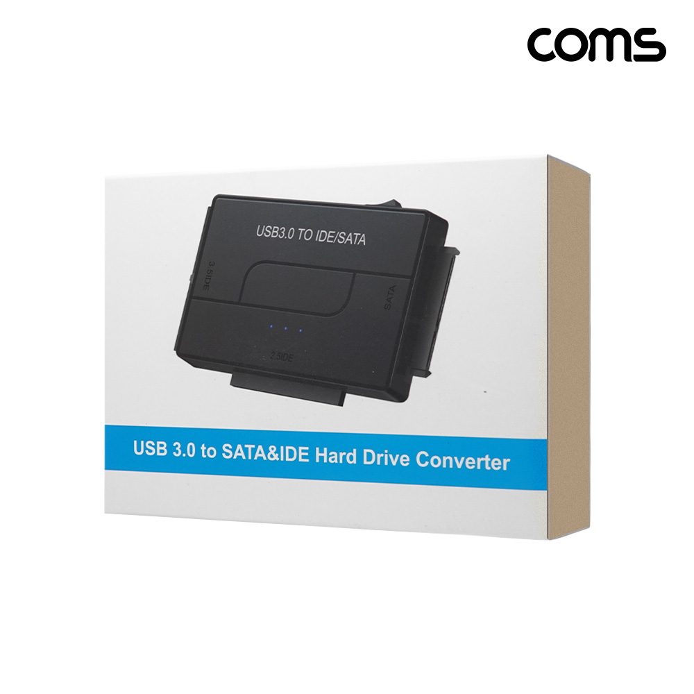 Coms USB3.0 to IDE+SATA 컨버터 2.5형 3.5형 HDD 외장하드 연결
