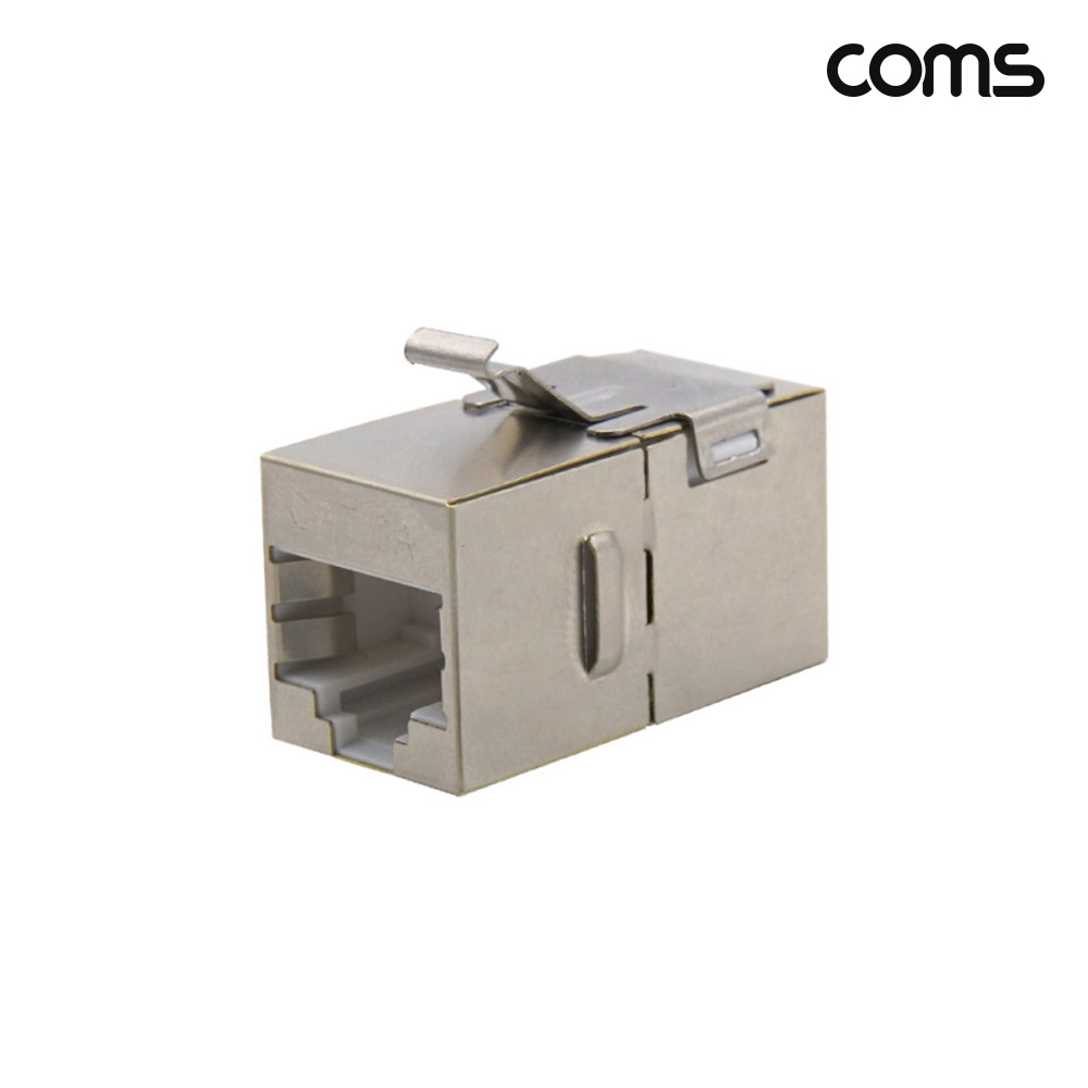 Coms CAT6A 키스톤형 커플러 3개 1세트