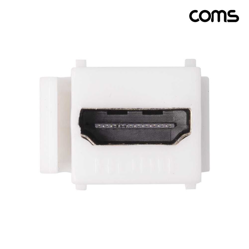 Coms HDMI 키스톤잭 월플레이트 4개 1세트