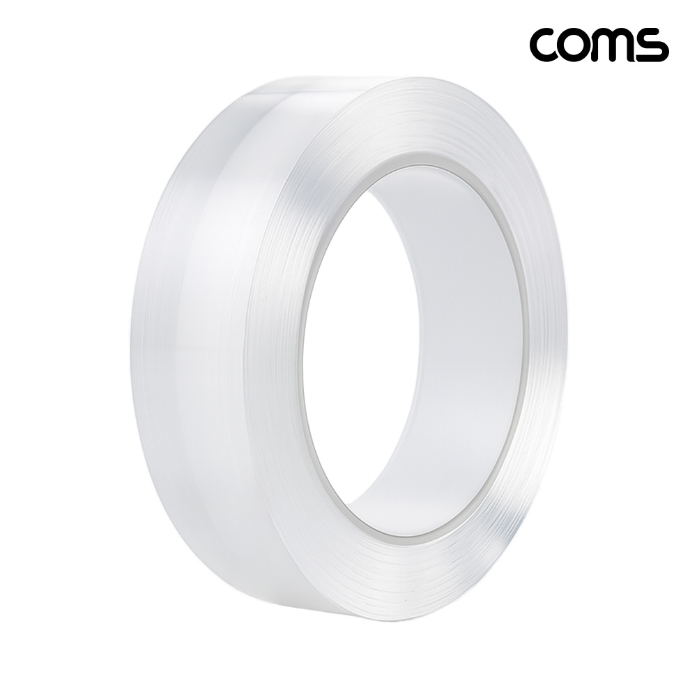 Coms 자국없는 초강력 접착 실리콘 양면 테이프 폭 3cm 두께 2mm