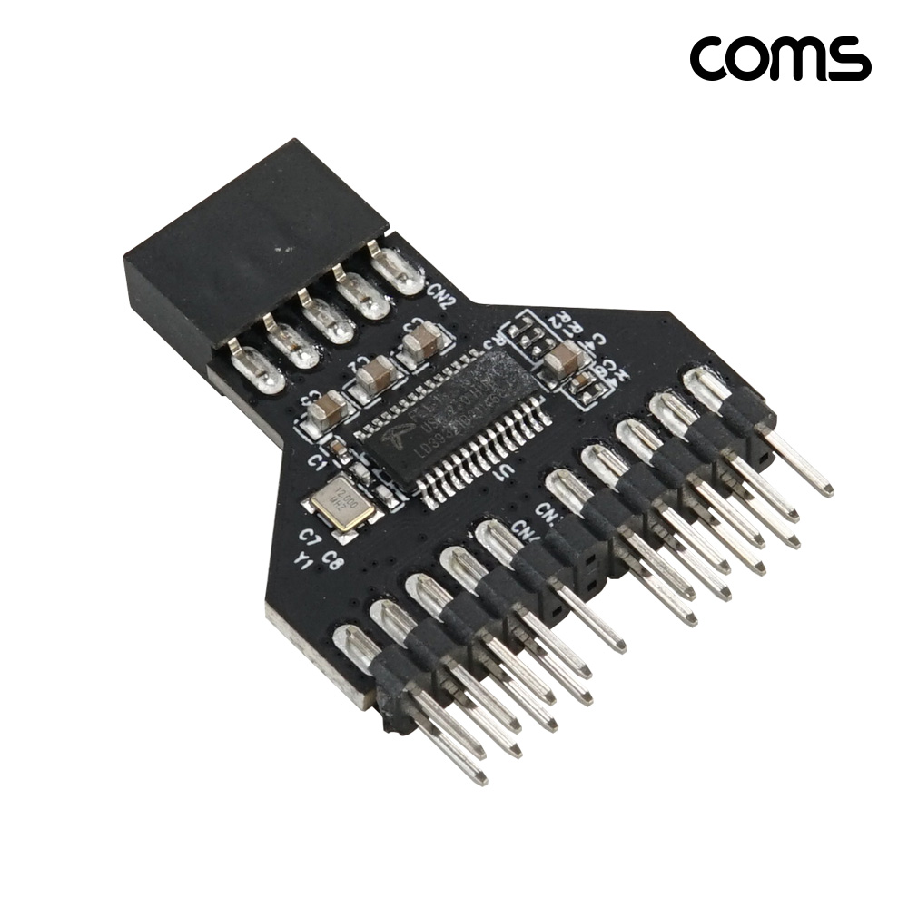 Coms USB 2.0 9핀 분배 소켓 보드 9pin
