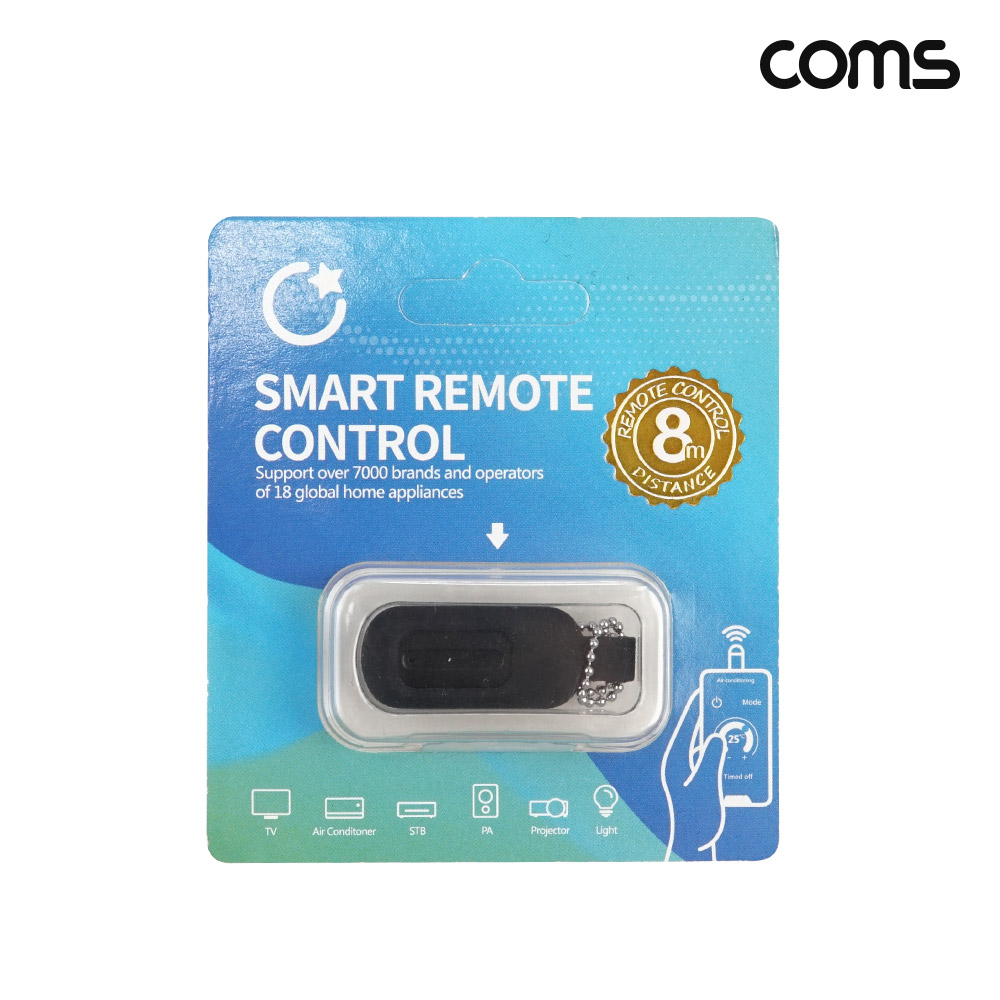Coms C타입 iOS 스마트폰 리모컨 송수신기 범위 8m