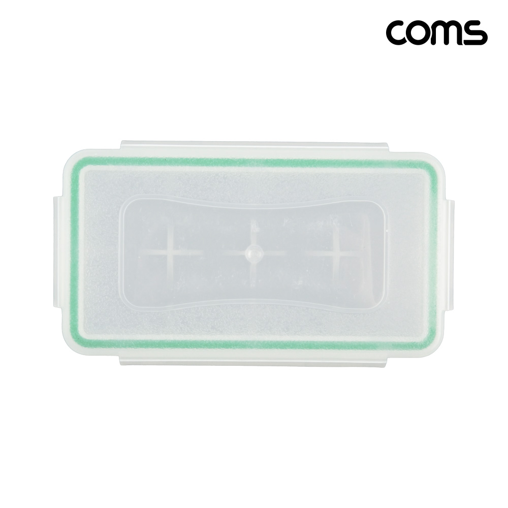 Coms 18650 배터리 2구 보관용 투명 케이스