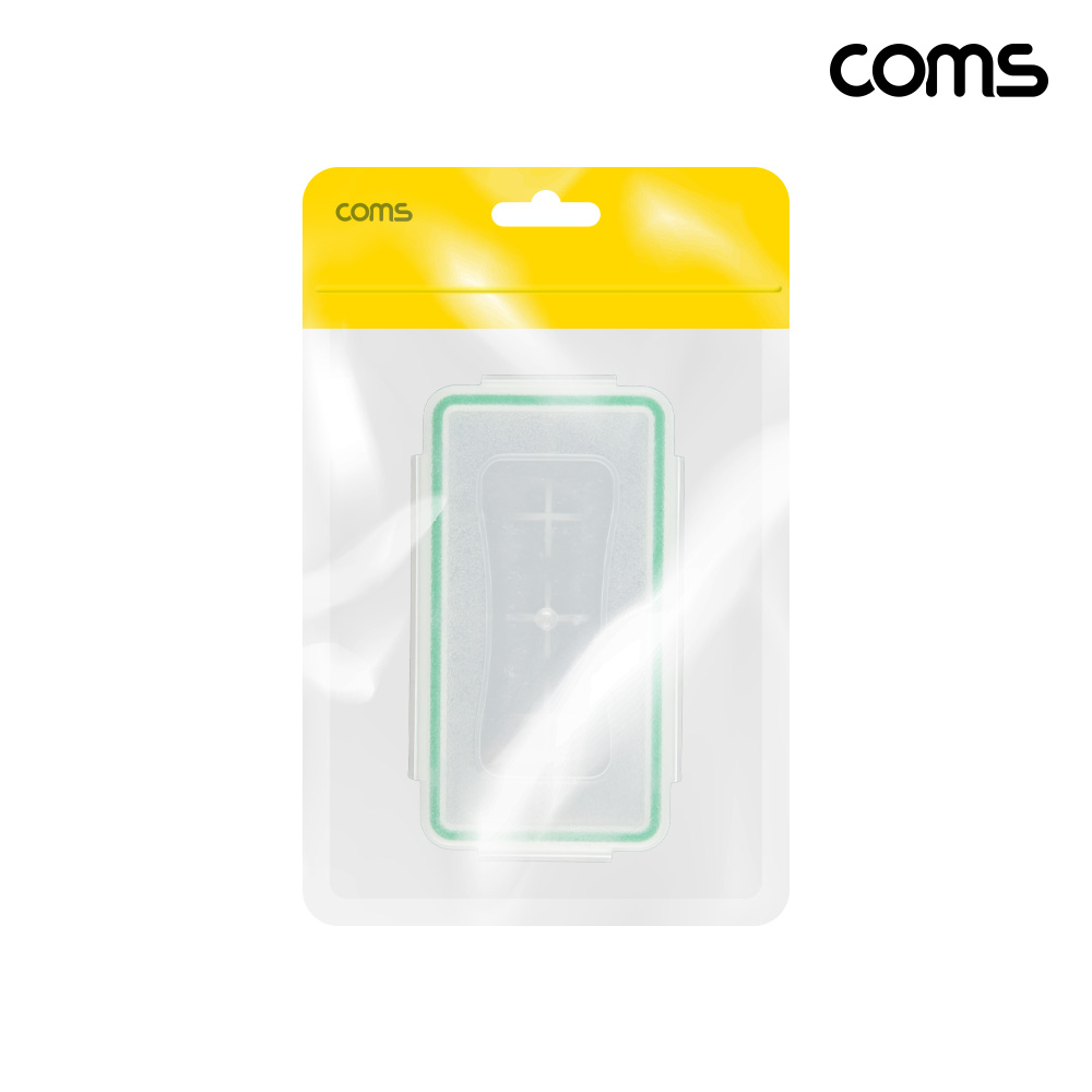 Coms 18650 배터리 2구 보관용 투명 케이스
