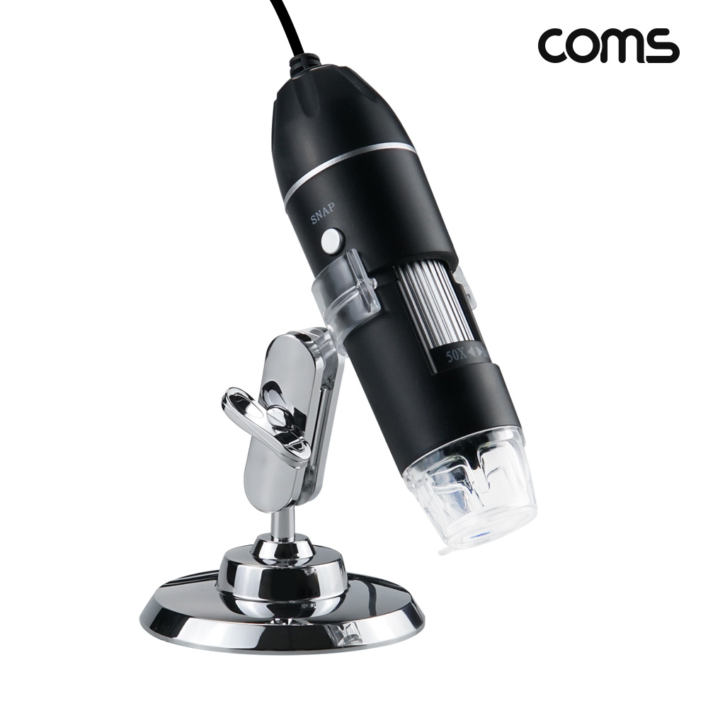 Coms 스마트폰 디지털 현미경 C타입 iOS 1600배율