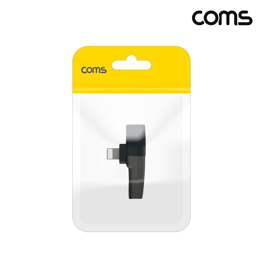 Coms iOS 8핀 오디오 변환 젠더 8Pin 스테레오 이어폰 동시충전 AUX C타입
