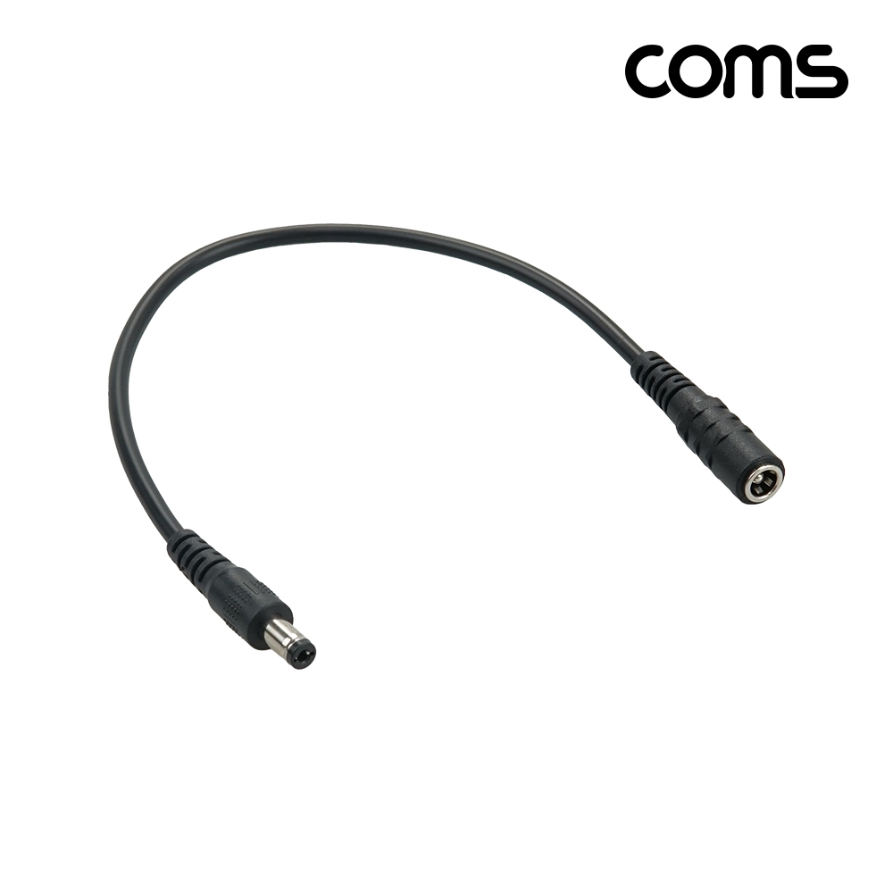 Coms DC 전원 변환 케이블 5.5 2.1 5.5 2.5 FM 30cm