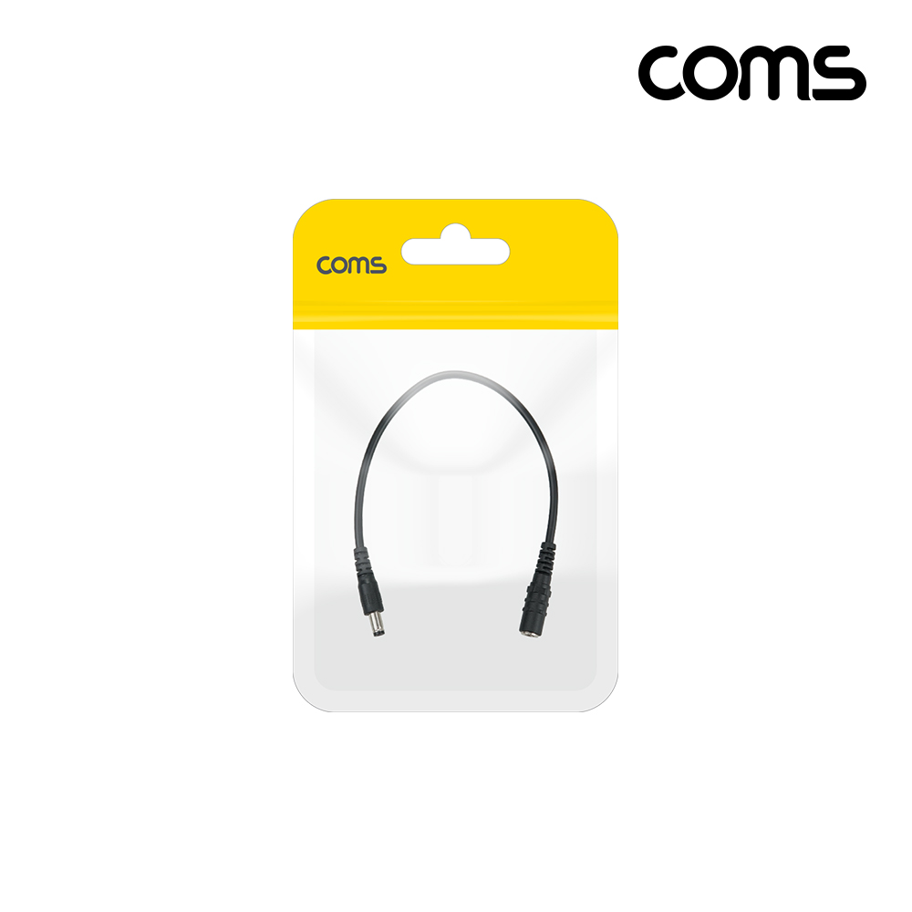 Coms DC 전원 변환 케이블 5.5 2.1 5.5 2.5 FM 30cm