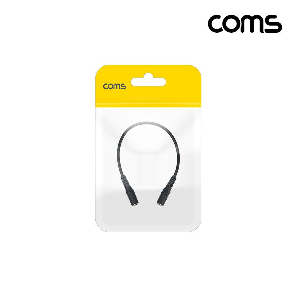 Coms DC 전원 연장 케이블 5.5 2.5 FF 30cm