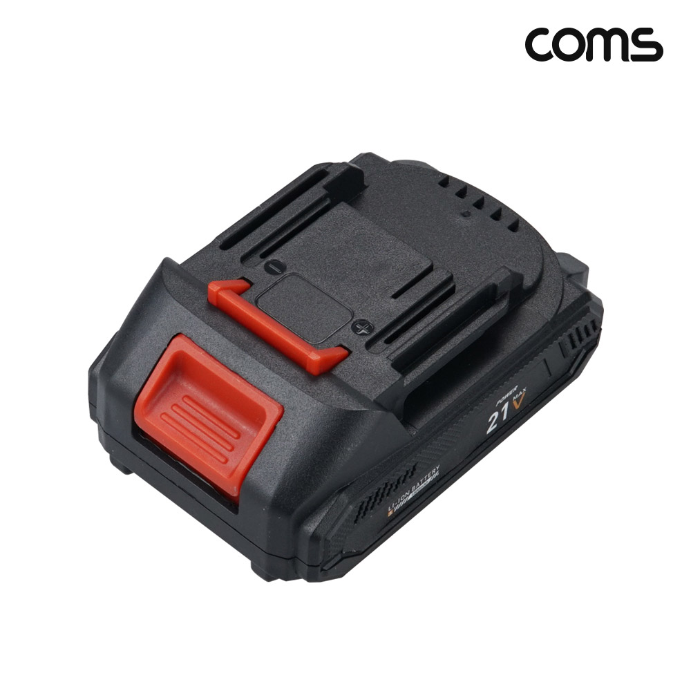 Coms 1500mAh 무선 송풍기 배터리 21V 아답터 포함 BF603 마끼다 호환