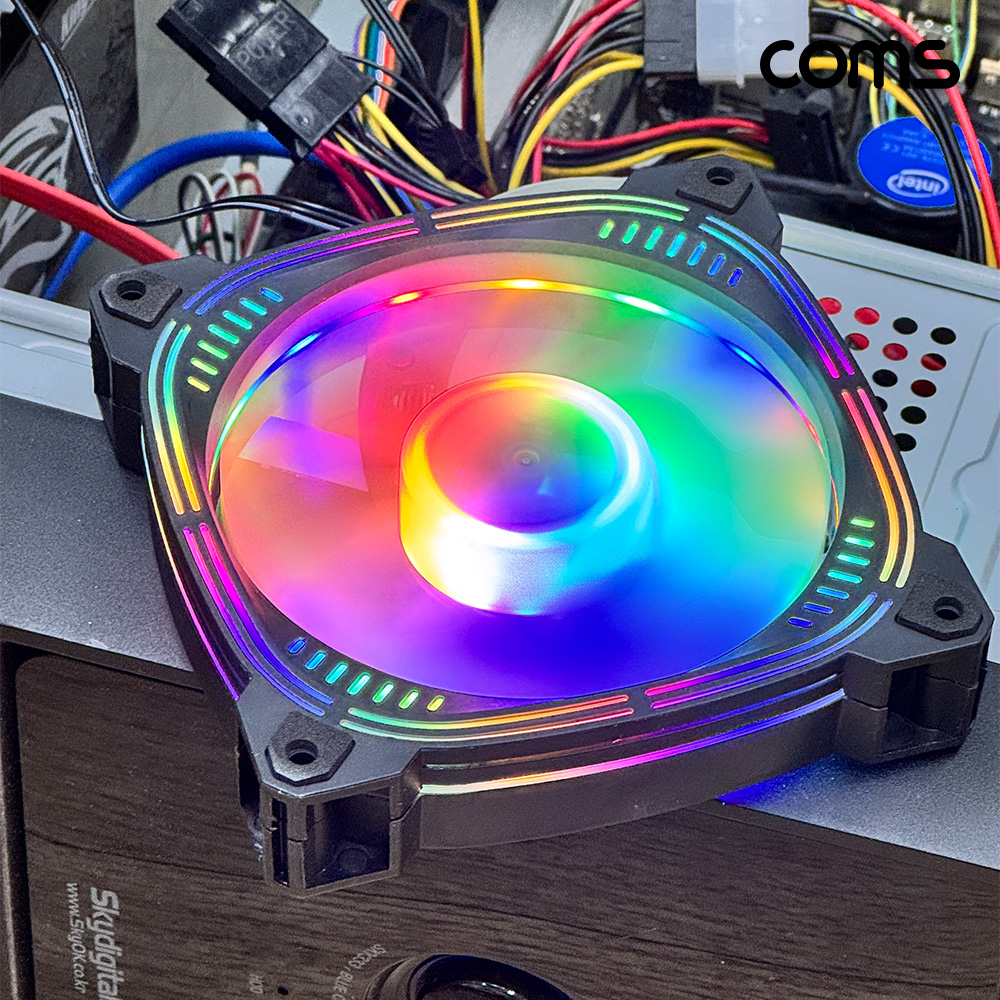 Coms 120mm LED 케이스 쿨링팬