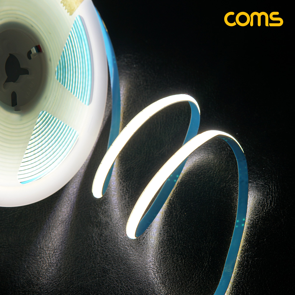 Coms LED 줄조명 슬림형 6000K 너비 5mm DC 12V 초고휘도 슬림형