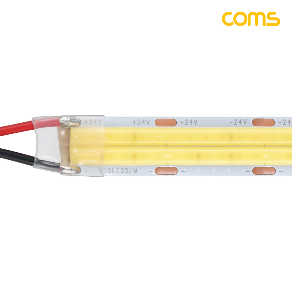 Coms LED 줄조명 슬림형 6000K 너비 12mm DC 24V 초고휘도 슬림형