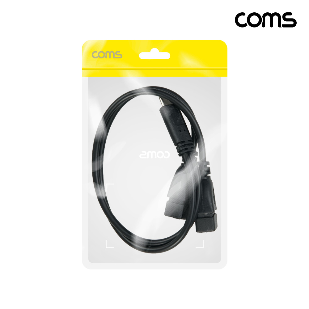 Coms USB-C to 듀얼 USB-A타입 분배 케이블 30cm