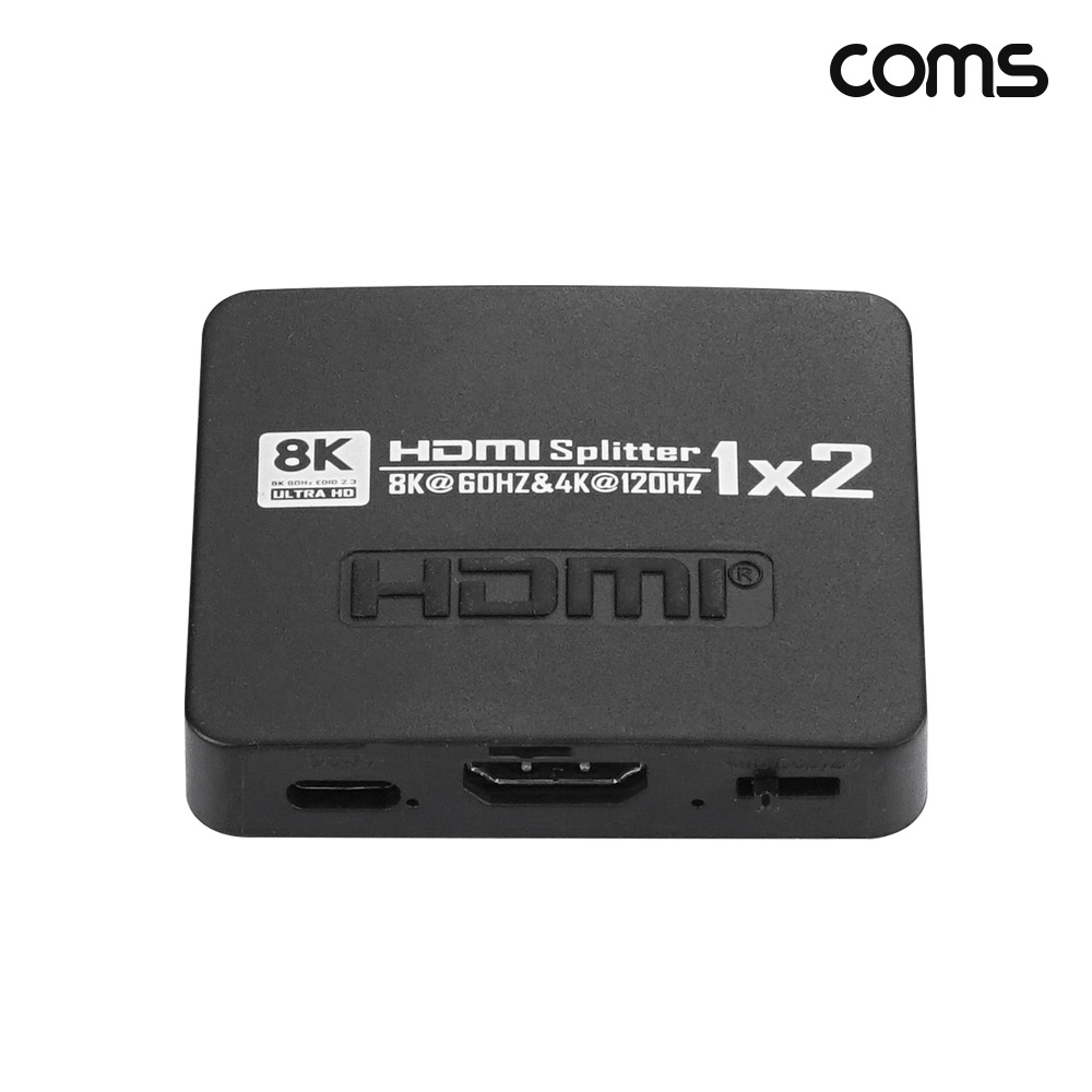 Coms HDMI 1:2 화면 분배기 8K60Hz 4K144Hz