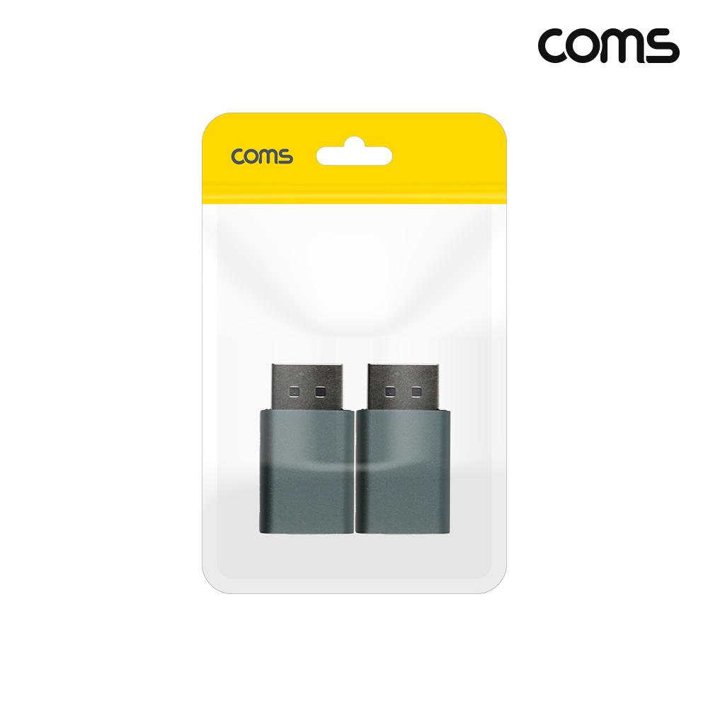 Coms 디스플레이포트 변환젠더 DisplayPort M to Mini DisplayPort F 2개입