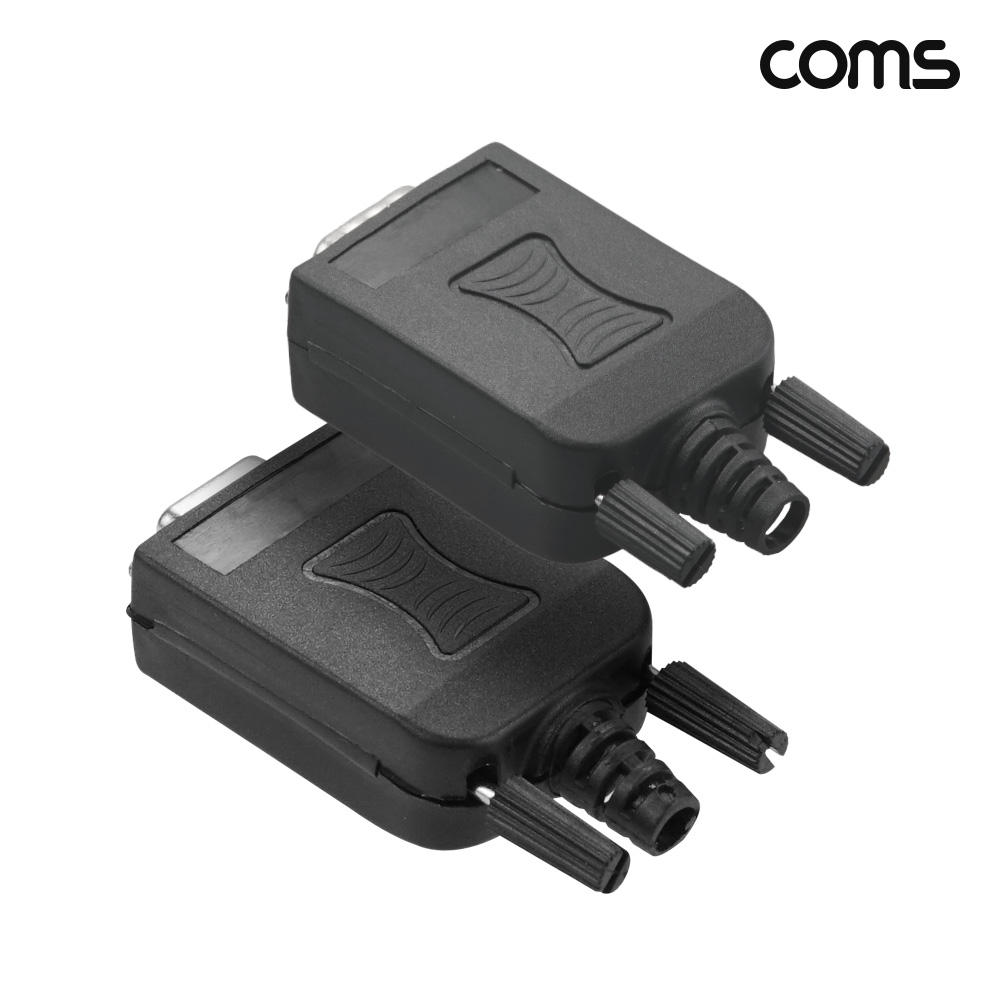 Coms 조합 커넥터 터미널 10P RS232 제작용 DB9 M 1개 F 1개 2개입