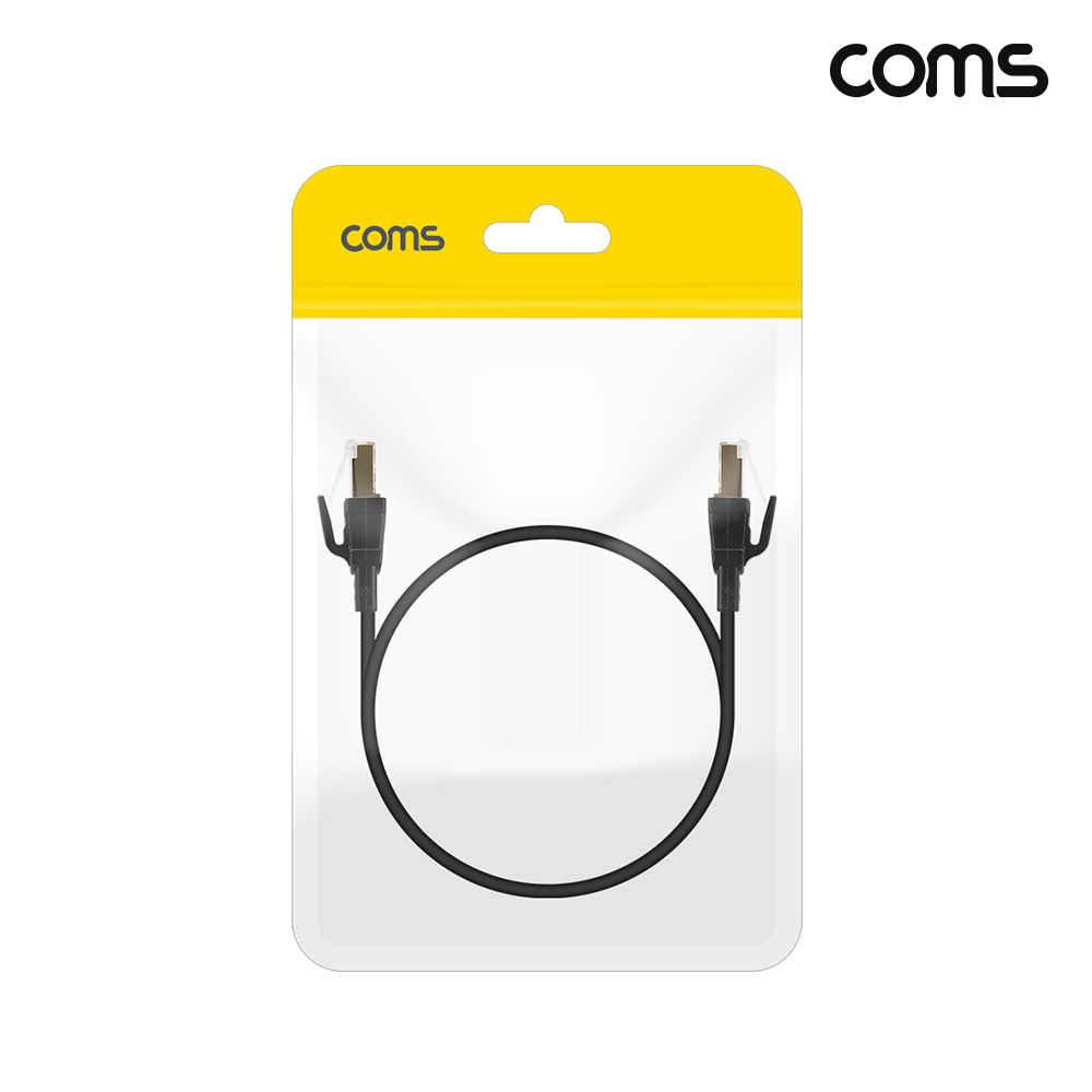 Coms CAT8 다이렉트 랜케이블 1M 40기가비트