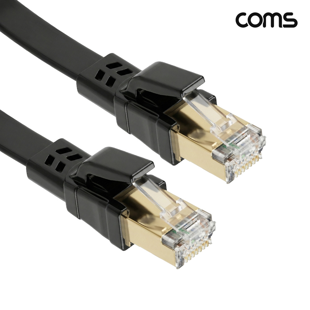 Coms CAT8 다이렉트 랜케이블 2M 40기가비트