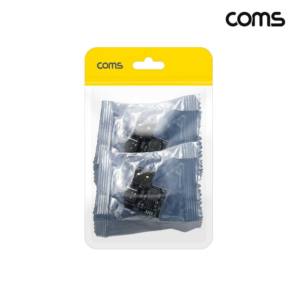 Coms USB Type C 리튬배터리 충전 방전 모듈 C타입 A타입 충방전 보호회로 내장 2개입