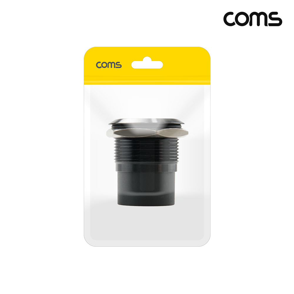 Coms USB C타입 패널 마운트 연장 포트 C Type FF 너트 체결형