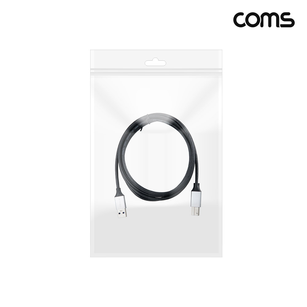 Coms USB 3.0 A타입 변환 케이블 2m A to B타입 MM